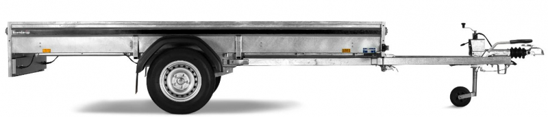 Bilsläp D0750 1520x3250x265 750kg